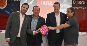 España Armenia fútbol sala Tudela 2025