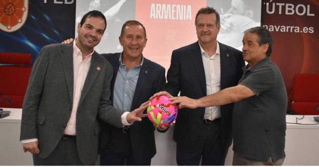 España Armenia fútbol sala Tudela 2025