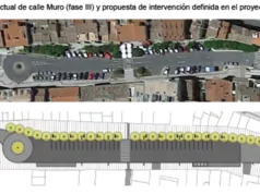 El Ayuntamiento de Tudela adjudica la obra de reforma del Muro proyecto de reforma de la calle Muro