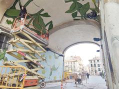 Los murales de Tudela Futura van dando un nuevo color a la ciudad