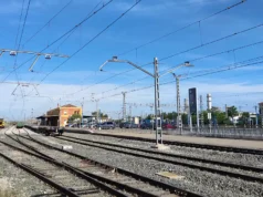El TAP atravesará Castejón sobre un eje ferroviario único que agrupará la línea actual y la nueva conexión hacia Pamplona eje ferroviario de Castejón