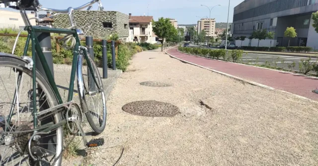 Aceras de la Avenida de las Merindades