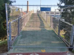 El ayuntamiento cierra la pasarela peatonal de la Azucarera tras detectar un importante deterioro de la estructura pasarela peatonal de la Azucarera