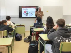 Alumnos y alumnas del IES Alhama participan en un taller sobre violencia de género