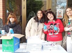 El IES Valle del Ebro despidió el trimestre con música y chocolatada solidaria