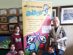 Los alumnos del «Ciudad de Corella» ayudan a ADANO en el Día de la Paz