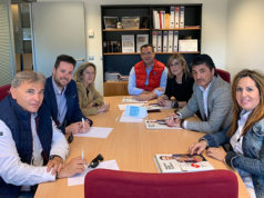 Toquero traslada a los empresarios un plan de atracción de empresas y llevar la fibra óptica a todos los polígonos