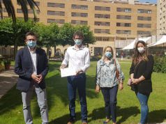 Los y las atletas solidarias de la XL Vuelta a la Mejana aportan 1.958 euros a las residencias de Tudela