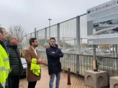 El ayuntamiento inicia las obras del Corredor Verde del Ebro de Tudela Corredor Verde del Ebro de Tudela