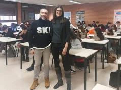 Vicente Pigueiras, víctima de ETA, comparte su testimonio con los alumnos del IES Valle del Ebro