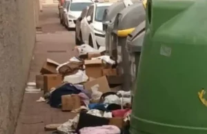 UPN denuncia el estado de suciedad en Corella y reclama prioridad para la limpieza suciedad en las calles de Corella