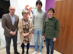 Gimeno visita el IES Valle del Ebro de Tudela