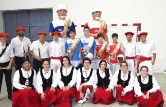 Cabanillas se proclama campeón del XXXVI Torneo Interescuelas de Cesta Punta tras una emocionante final ante Hondarribia