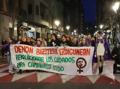 La Plataforma 8M vuelve a poner el foco del 25N en el derecho de todos y todas a cuidar y ser cuidadas