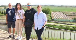 Carlos Gil, Julia Gil, Carlos Catalán y Laura Irañeta