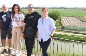 Carlos Gil, Julia Gil, Carlos Catalán y Laura Irañeta