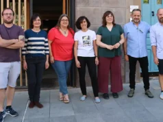 Olga Risueño, portavoz de IE: «Navarra Suma en Tudela ha funcionado de manera populista, a base de ocurrencias, sin participación» balance del gobierno de Navara Suma en Tudela