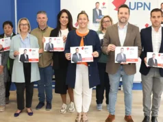 Toquero presenta el programa con el que espera volver a lograr la confianza de la ciudadanía programa electoral de UPN en Tudela