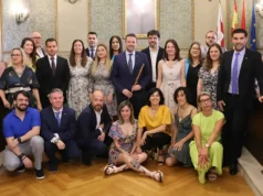 Toquero inicia su segunda legislatura al frente de la capital ribera XII corporación del Ayuntamiento de Tudela