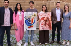 La tudelana Ana Martínez Salvador gana el concurso del cartel anunciador de las fiestas de Santa Ana 2026