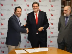 Salud y ayuntamiento firman el convenio que permitirá la ampliación del centro de salud Gayarre de Tudela Suscrito el convenio para la ampliación del centro de salud Gayarre de Tudela