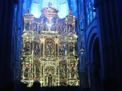 Un espectáculo visual único para la visita nocturna a la Catedral de Tarazona
