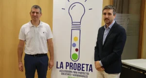 eusebio saez y sergio villava han presentado la probeta