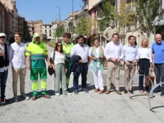 Culmina la renovación y peatonalización de la calle Muro de Tudela