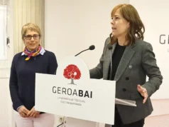 Barkos recuerda en Tudela que el Estado sigue debiendo inversiones a Navarra