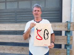 “En el cartel he querido reflejar el paloteado de Ribaforada y los festejos taurinos”