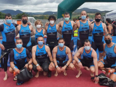 Miembros del SDR Arenas de Triatlón que acudieron a Aritzaleku