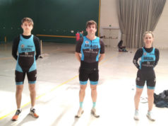 El equipo SDR Arenas Triatlon estaba representado por Arancha Barcelona, Ander Iradi y Pablo Vicente