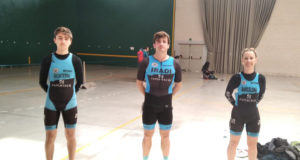 El equipo SDR Arenas Triatlon estaba representado por Arancha Barcelona, Ander Iradi y Pablo Vicente