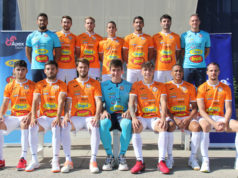 La plantilla del Aspil Jumpers Ribera Navarra FS de esta temporada