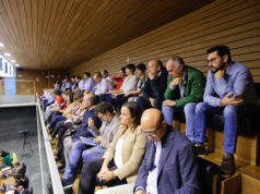 La Ribera protagonista del pleno monográfico del Parlamento Foral Alcaldes y concejales de la Ribera en el pleno del parlamento