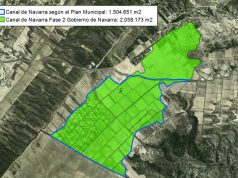 Arguedas muestra su apoyo al desarrollo de la segunda fase del Canal de Navarra Canal de Navarra en Arguedas
