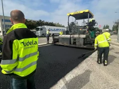 Cortes de tráfico en Tudela por obras de asfaltado en agosto de 2026