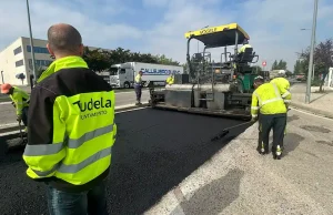 Concluyen las obras de asfaltado en los polígonos industriales de Tudela