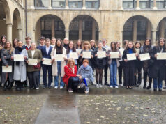 Alumnado del IES Benjamín de Tudela recibe los diplomas Bachibac IES Benjamín de Tudela