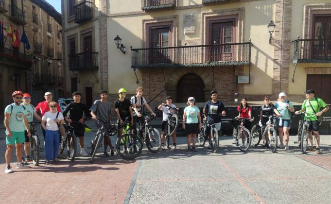 Biciclistas Corella Semana Medioambiental