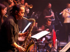 Javier Bruna en una de las actuaciones de Bruna Sonora