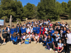 Los alumnos de 4º de Compañía de María visitan el Parque Arqueológico Burrén