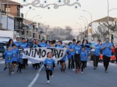 Unas 200 personas participaron en la San Silvestre de Caparroso
