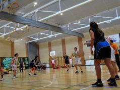Las chicas del cadete femenino del CB Génesis