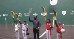 El Jai Alai obtuvo grandes resultados en las finales de la primera fase de los juegos deportivos de Navarra