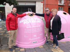 «Recicla vidrio por ellas», una campaña contra el cáncer de mamá