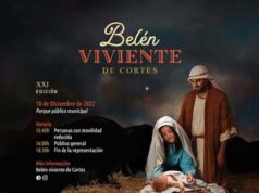 El XXI Belén Viviente de Cortes se recreará el próximo domingo 18 de diciembre en el Parque de la Huerta