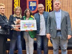 Marcilla acoge la presentación del cupón de la ONCE dedicado al Día Internacional de las Mujeres Rurales Cupón ONCE Marcilla