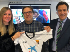 CaixaBank renueva su colaboración con el CD Tudelano para sufragar las cuotas de los niños de familias sin recursos