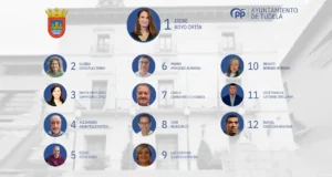Irene Royo en la candidatura de Tudela